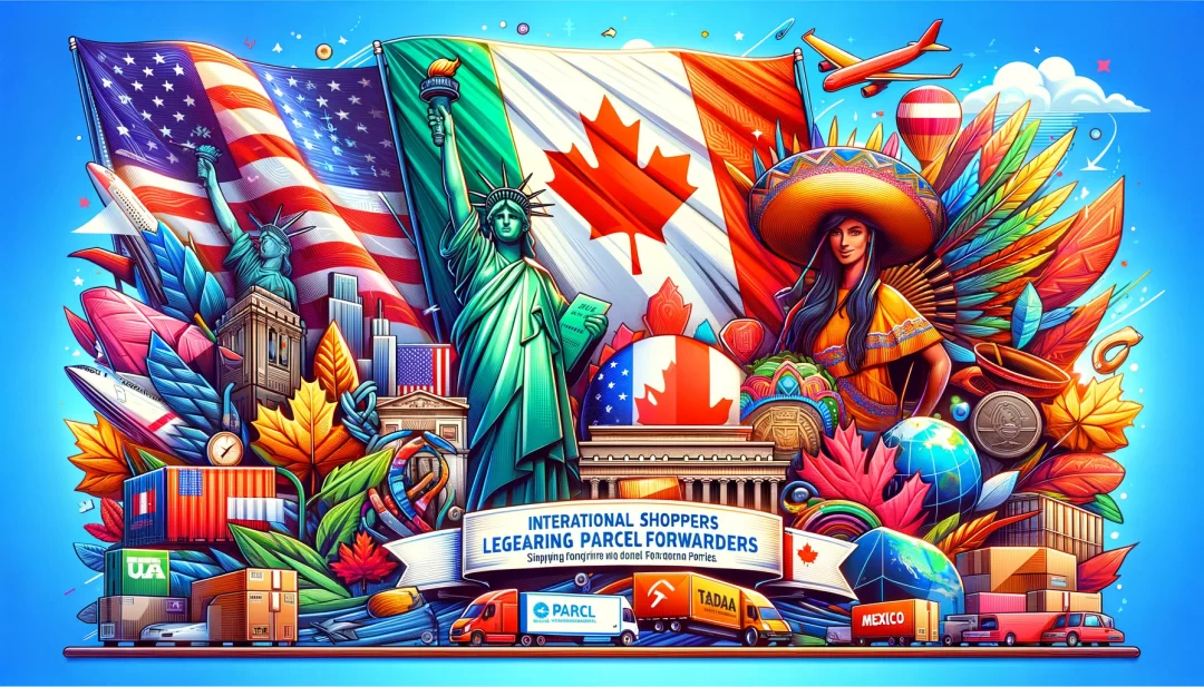 Shop North America with Parcel Forwarders