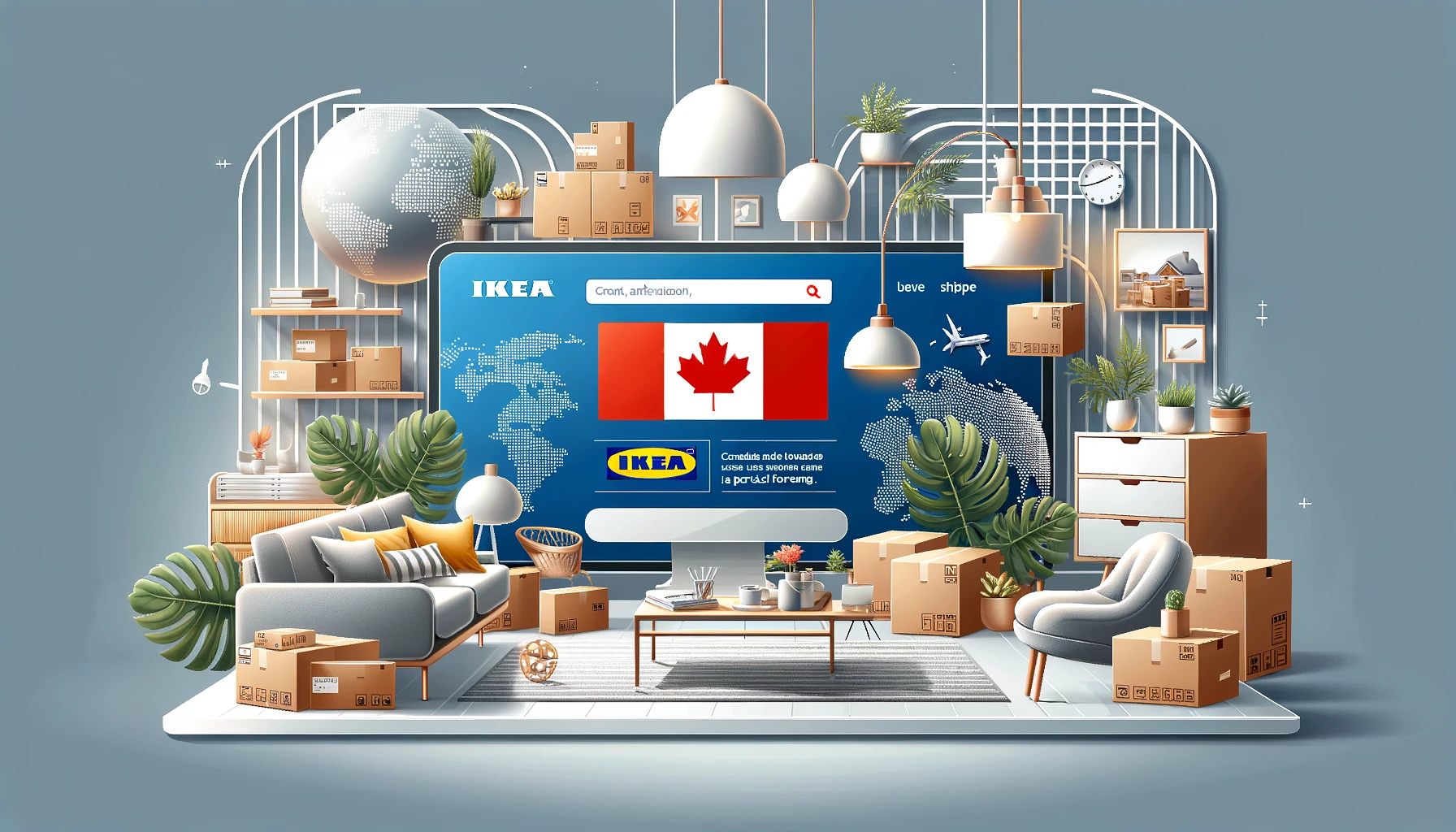 Shop IKEA Canada Internationally with a Canadian Parcel Forwarde Ship