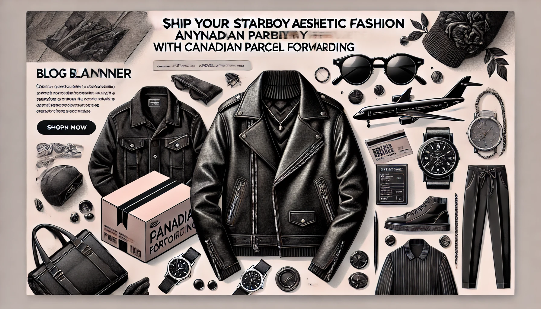 Canadian Parcel Forwarding for Starboy Aesthetic Fashion
