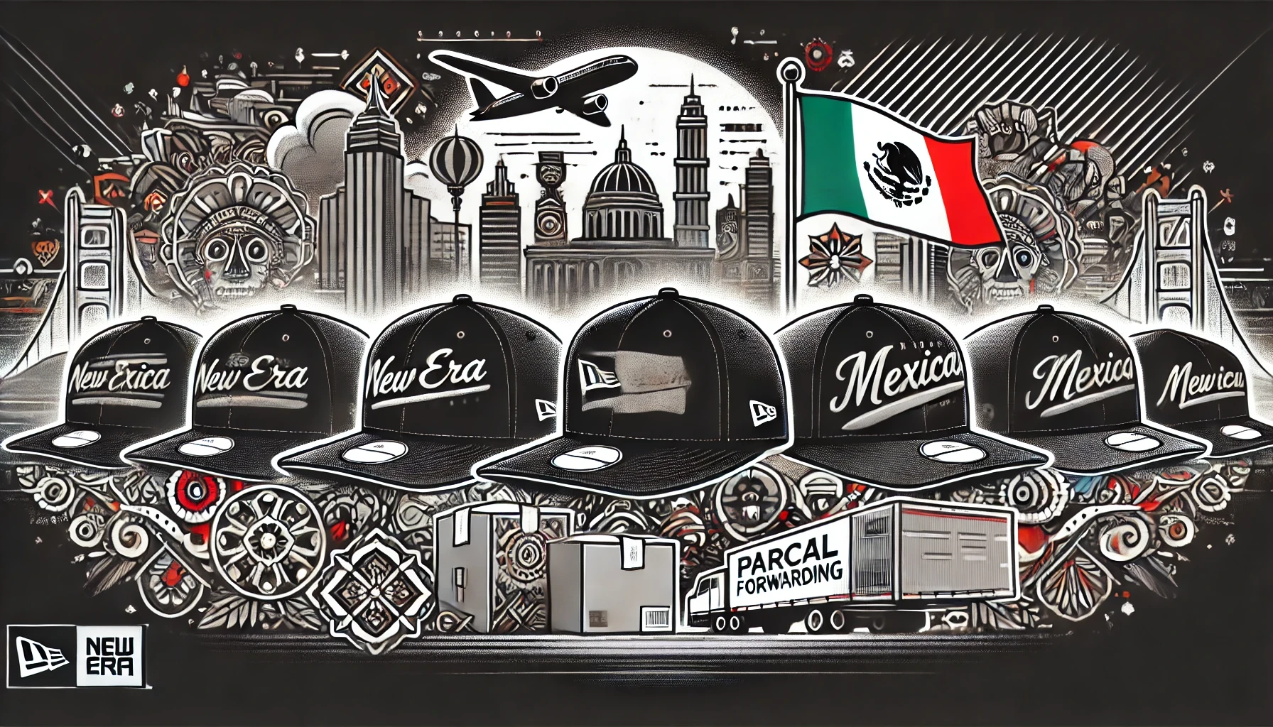 Mexican New Era Cap Collections & Parcel Forwarding Guide