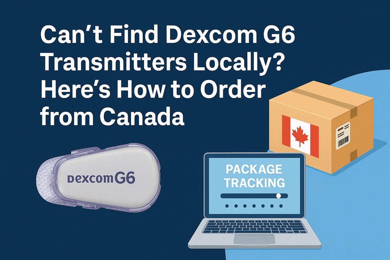 Order Dexcom G6 Transmitters from Canada Easily