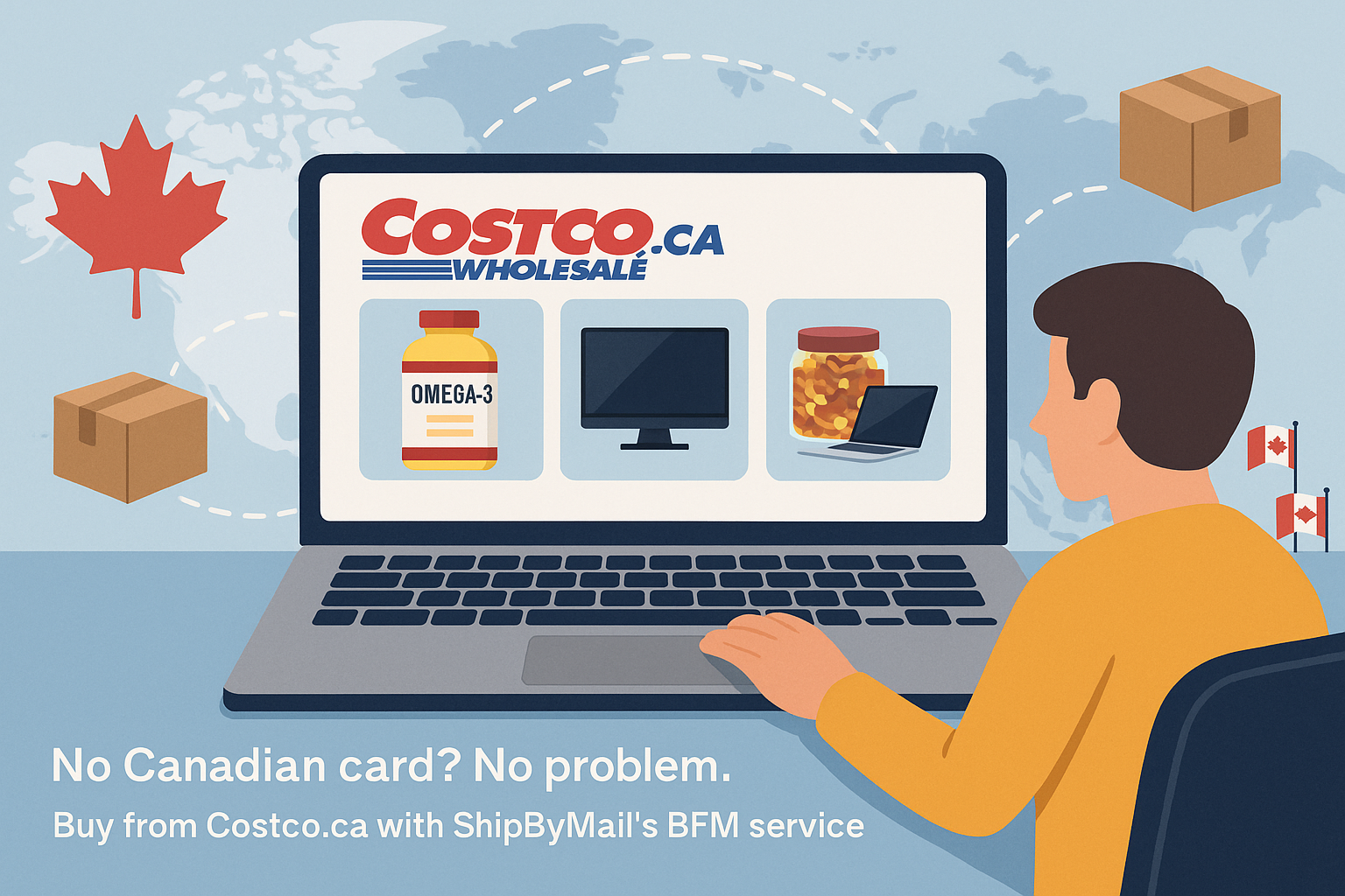 Buy from Costco.ca Without a Canadian Card