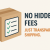 ShipByMail transparent pricing – no hidden fees