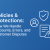 Policies & Protections banner with icons for security, user accounts, and warnings on a blue background.