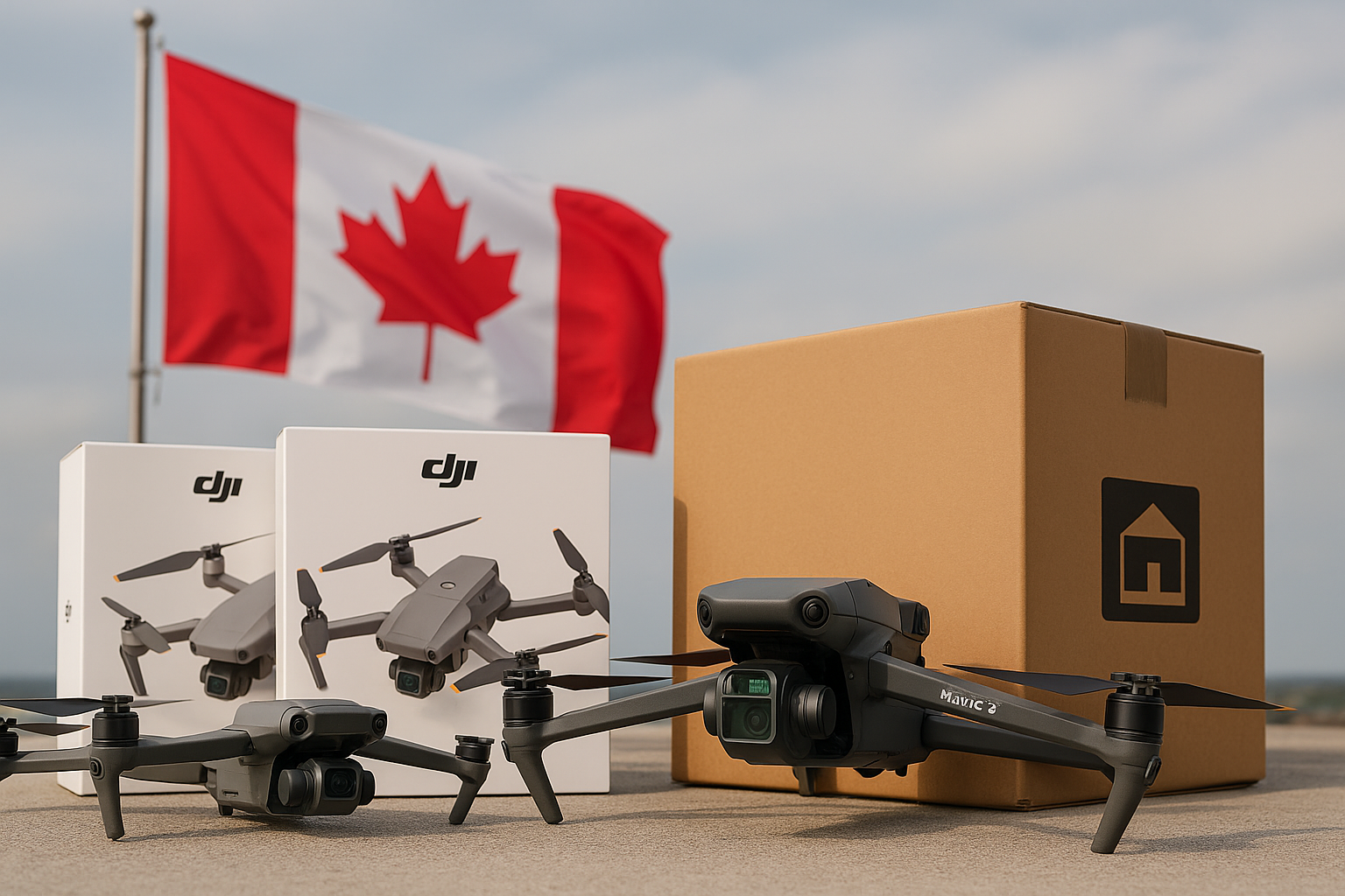 Buy DJI Drones in Canada for International Shipping